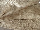 Pottery Barn Cloud Quilt - off white/taupe- King