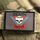 Death from Above Starship Troopers  Morale   Patch Tactical Military Army Flag