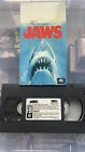 New ListingJAWS VHS 1986 Tape MCA Home Video Inc. Cult Horror Spielberg Sharks 1975 Film
