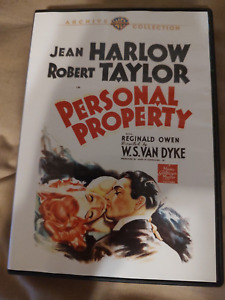Personal Property DVD Warner Archive Collection Jean Harlow, Robert Taylor