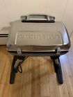 Cuisinart CEG-980T Outdoor Electric Tabletop Grill,Silver/Black