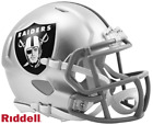 Las Vegas Raiders Speed Riddell Football Mini Helmet New in box