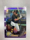 New Listing2019 Bowman Draft Chrome Travis Swaggerty #d/250 Purple Chrome Refractor Pirates