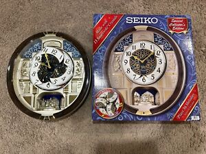 Seiko Melodies in Motion Clock - Limited Edition 36 Melodies SEE VIDEO