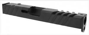 Gen 3 Glock 22 Slide .40 Ported RMR Cut + Cover Plate 416R SS Black Cerakoted
