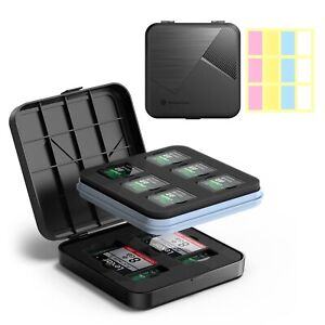 New ListingSD Card Holder Case, 18 Slots Memory Card Case Holder for 10 SD Cards 6 TF Ca...