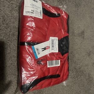 Spyder Boy's Hoodie Vest PANTS Tracksuit 3pc Size 4T Red Black New