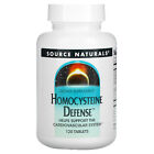 Source Naturals Homocysteine Defense 120 Tablets Dairy-Free, Egg-Free,