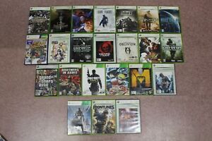 WHOLESALE LOT of 23 XBOX 360 Games Japan Import US Seller UNTESTED AS IS AUC13