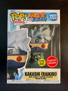 Funko POP Animation: Naruto Shippuden Kakashi (Raikiri) GameStop Exclusive - NEW