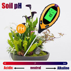 New Listing4 in 1 LCD Digital Soil Tester, PH Water Moisture Temperature Sunlight Plant Tes