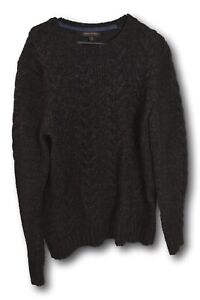 Banana Republic Mens Heritage Crew Neck Sweater Cable Knit Size: M