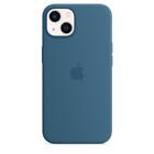 Genuine Apple iPhone 13 Silicone Case with MagSafe -Abyss Blue