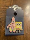 Universal Studios Sponge Bob  & Patrick Pin New On Card