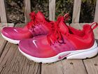 Nike Air Presto University Red W Size 8 Women's Running Shoes NICE LOOK!