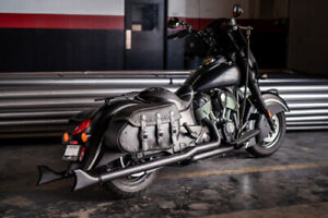 Freedom Performance True Duel Headers w/Sharktails Black IN00048 82-800048 (For: Indian Roadmaster)