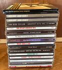 Classic Rock CD Lot of 16 Journey Bowie Bob Dylan Police Hall & Oates Wham!