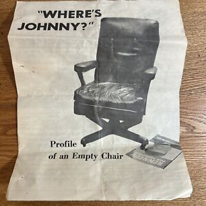 Presidential Campaign Brochure Nixon vs. Kennedy “Where's Johnny?” Memorabilia