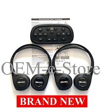 2018-2022 GMC Sierra 3500 2500 Overhead Entertainment 2 Headphones + Remote Set