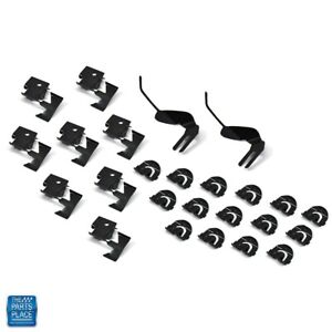 1965-1967 Impala Caprice Bel Air Front Windshield Molding Clip Kit 25 Pieces (For: More than one vehicle)
