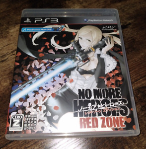 No More Heroes Red Zone Edition (Sony PlayStation 3, 2011) PS3 Japan Import