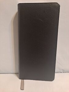 NIV, Pocket Thinline Bible, Bonded Leather, Black, Red Letter, Zondervan 2021
