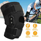 Hinged Knee Brace Compression Sleeve Joint Support Open Patella Stabilizer Wrap~