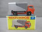 Matchbox #7 FORD REFUSE TRUCK Complete w/ Box Diecast Vintage Lesney 1960's