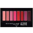 💋 MAYBELLINE NEW YORK LIP COLOR 01 PALETTE 8 LIPSTICK SHADES RED NUDE PINK