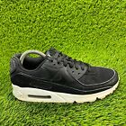 Nike Air Max 90 Womens Size 9 Black Athletic Running Shoes Sneakers CV8110-001