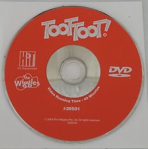 Toot Toot! By The Wiggles (DVD, 2004) DISC ONLY In Sleeve, TESTED WORKS