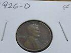 1926-D Lincoln Wheat Cent - FINE!   **   a bit of roughness!