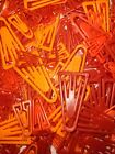office supplies lot - Paper Clips - Red & Orange