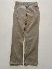 Luciano Barbera EU 48 30 x 30 Made in Italy Khaki Twill Jean Cut 5 Pocket Pants
