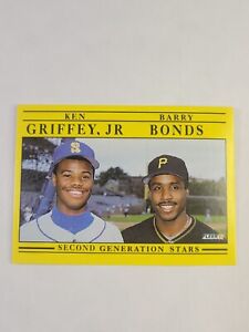 1991 FLEER Ken Griffey Jr./Barry Bonds Second Generation Stars RARE 6 ORANGE DOT