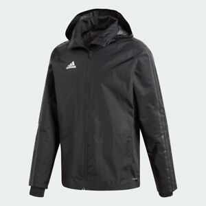 Men's Adidas Condivo 18 Storm Jacket Hooded Full-Zip Casual Soccer Jacket Medium