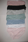 Shein 7pk bikini panties w/bow XS pink/black/gray/mint/blue/white/beige kawaii