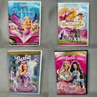 Barbie DVD Lot Of 4 Thumbelina Three Musketeers Swan Lake Princess Barbiecore