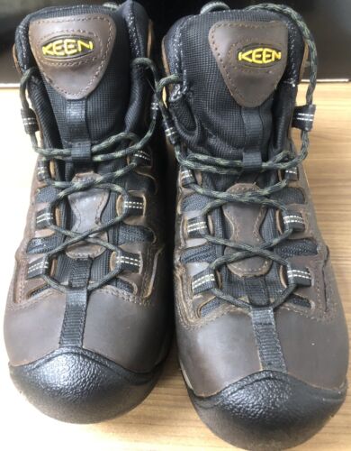 KEEN Utility Men's Detroit XT Mid Steel Toe Waterproof Work Boot Size 10.5 D