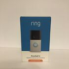 Ring Video Doorbell 4 Powered By Rechargeable Battery Or Hardwire - Satin Nickle