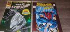 Lot Of 2 Spider man Comic Books Web Of Spider man #100 & Spider man 2099 Comics