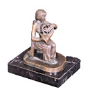 New ListingMusician Playing A French Horn, Bronze Sculpture byJoseph P Jonas III,