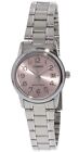 Casio LTP-V002D-4B Women's Standard Stainless Steel Pink Dial Analog Watch