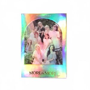 [TWICE] MORE & MORE / Preorder Hologram Photocard