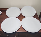 Crate and Barrel White Dinner Plate 10 5/8