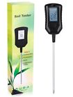 Soil Tester, 4-in-1 Soil Moisture Meter/pH Meter/Thermometer Meter/Sunlight Inte