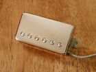 THE 57 PLUS HUMBUCKER PICKUP NICKEL COVER ALNICO 2 MAGNETS CLASSIC VINTAGE TONE