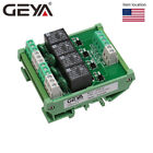 GEYA 4 Channel Relay Module 1 SPDT AC/DC 24V Interface Relay Module DIN Rail