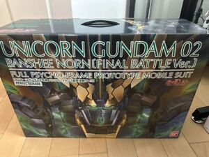 Bandai PG 1/60 RX-0 Unicorn Gundam 02 BANSHEE NORN FINAL BATTLE Ver  Brand New