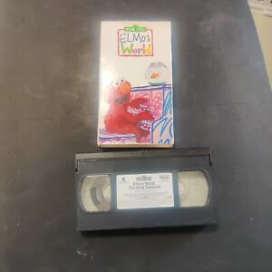 Sesame Street Elmo's World The Great Outdoors(VHS, 2000)